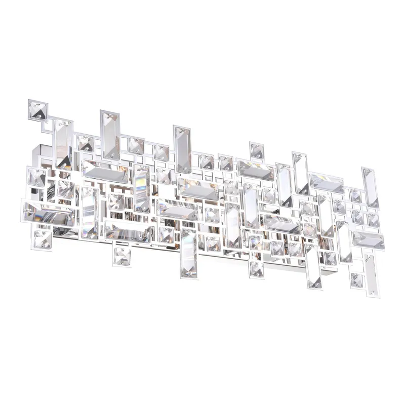 Arley 6 Light Chrome Vanity Light — Modern Lights LED Wall Lights 40.0W 