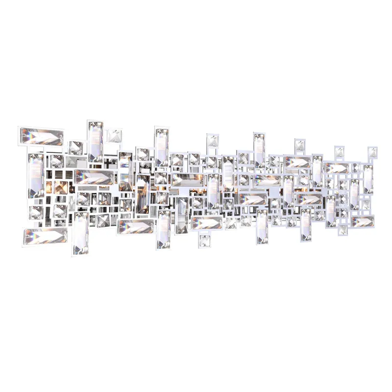 Arley 8 Light Chrome Vanity Light — Modern Lights LED Wall Lights 40.0W 