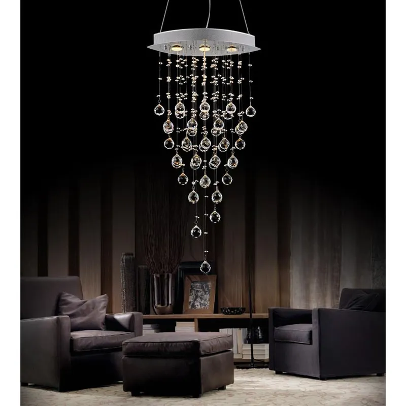 Robin 3 Light Chrome Chandelier — Modern Lights LED Pendant Lights 35.0W 