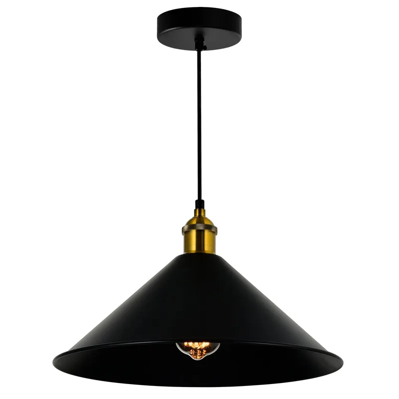 Brave 1 Light Black Mini Pendant — Modern Lights LED Pendant Lights 60.0W 