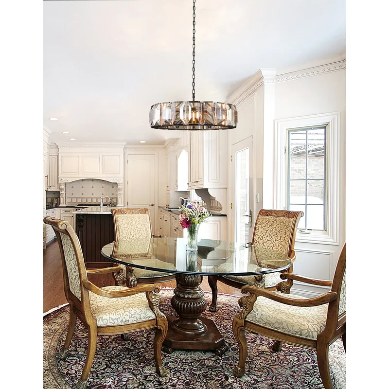 Jacquet 18 Light Black Chandelier — Modern Lights LED Pendant Lights 60.0W 