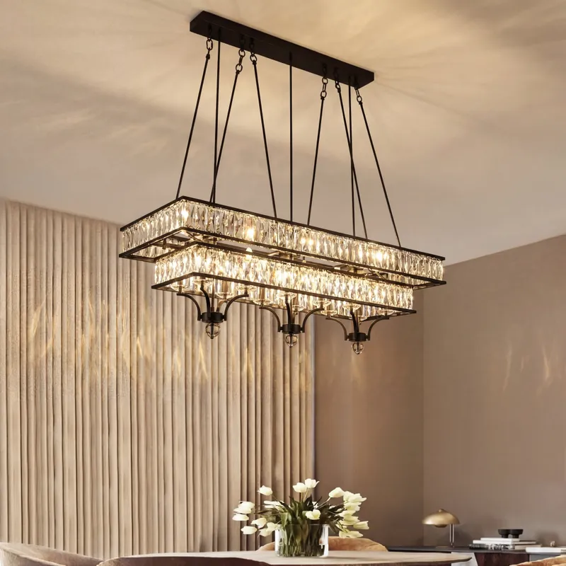 Shalia 20 Light Black Chandelier — Modern Lights LED Pendant Lights 60.0W 