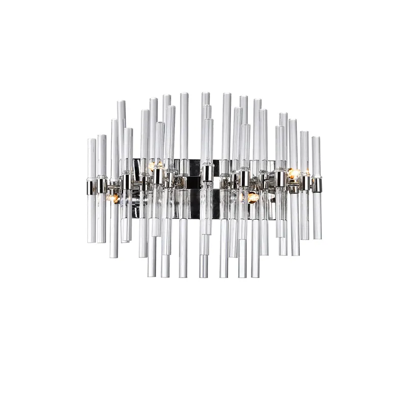 Miroir 4 Light 18in Polished Nickel Vanity Light — Modern Lights LED Wall Lights 40.0W 