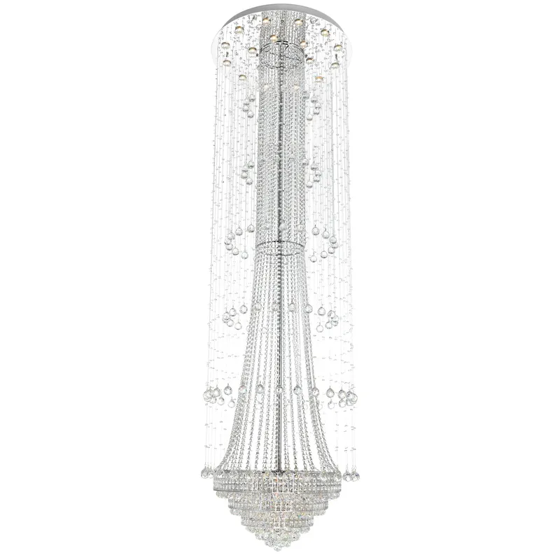 Hallway 32 Light Chrome Chandelier — Modern Lights LED Pendant Lights 35.0W 