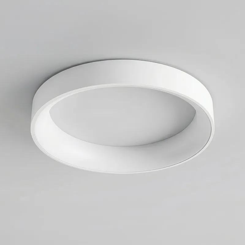 Arenal 1 Light 24 Inch Integrated LED White Flush Mount — Modern Lights LED Ceiling Lights 36.0W 