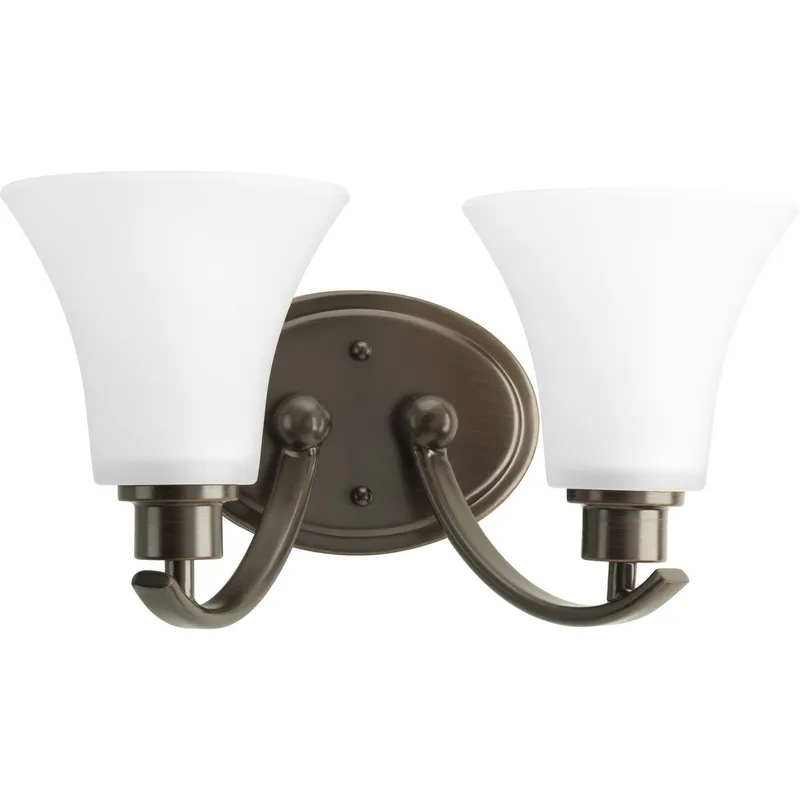 Joy Collection Two-Light Bath & Vanity — Progress Lighting LED Wall Lights  