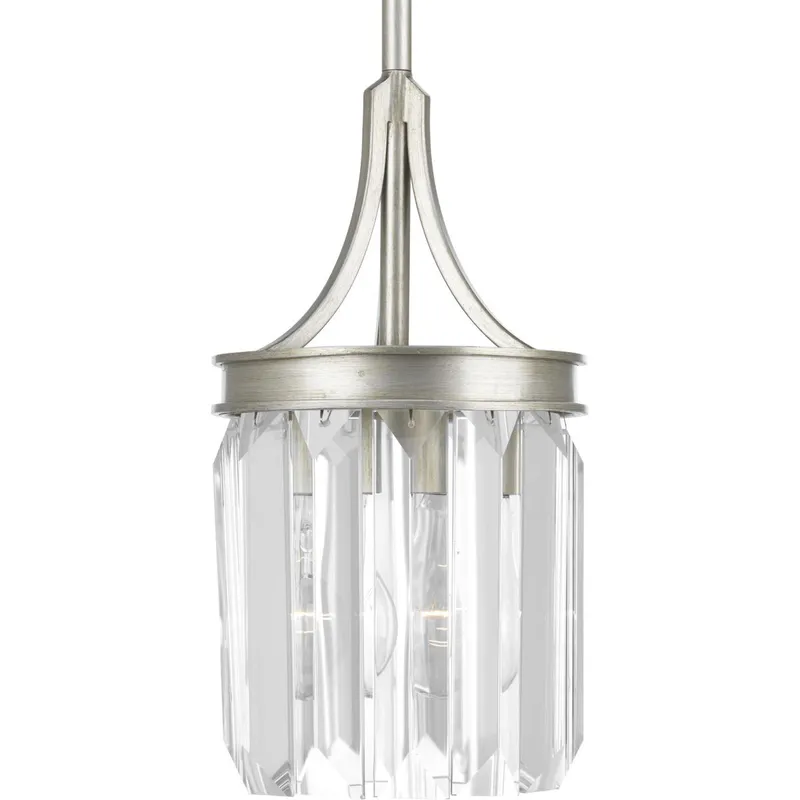 Glimmer Collection One-Light Clear Glass Mini-Pendant Light — Progress Lighting LED Landscape Lights  