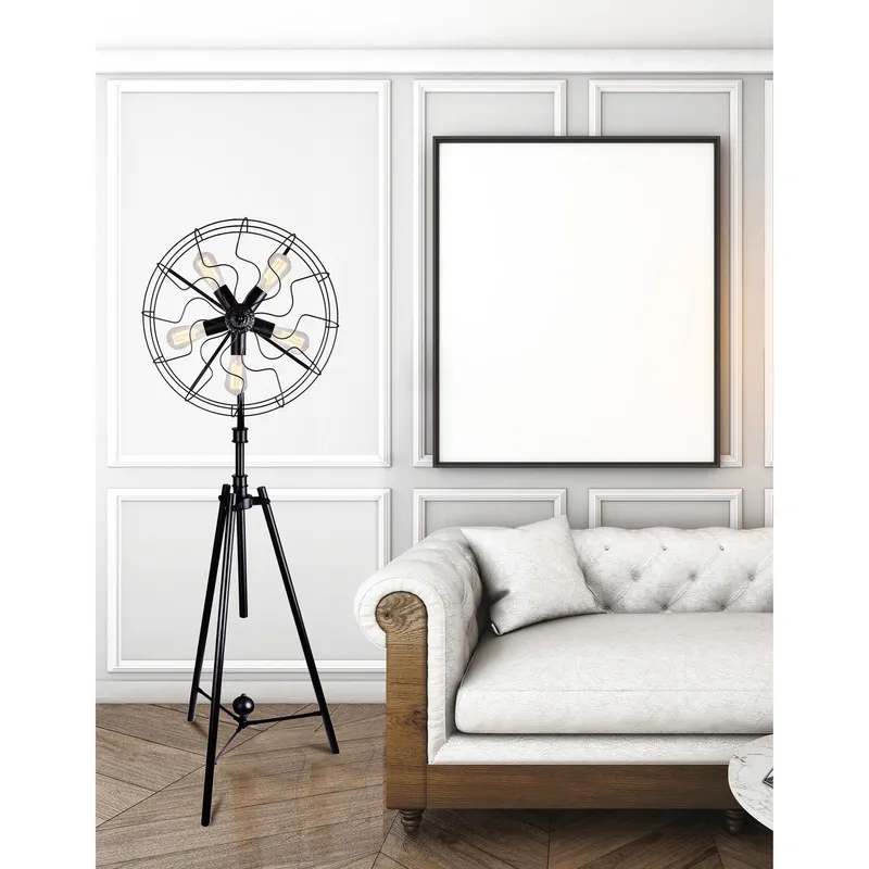 Pamela 5 Light Black Floor Lamp — Modern Lights LED General Lighting 60.0W 