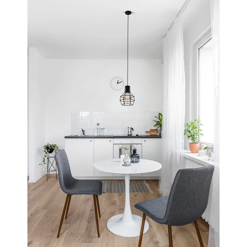 Secure 1 Light Black Mini Pendant Light — Modern Lights LED Pendant Lights 60.0W 