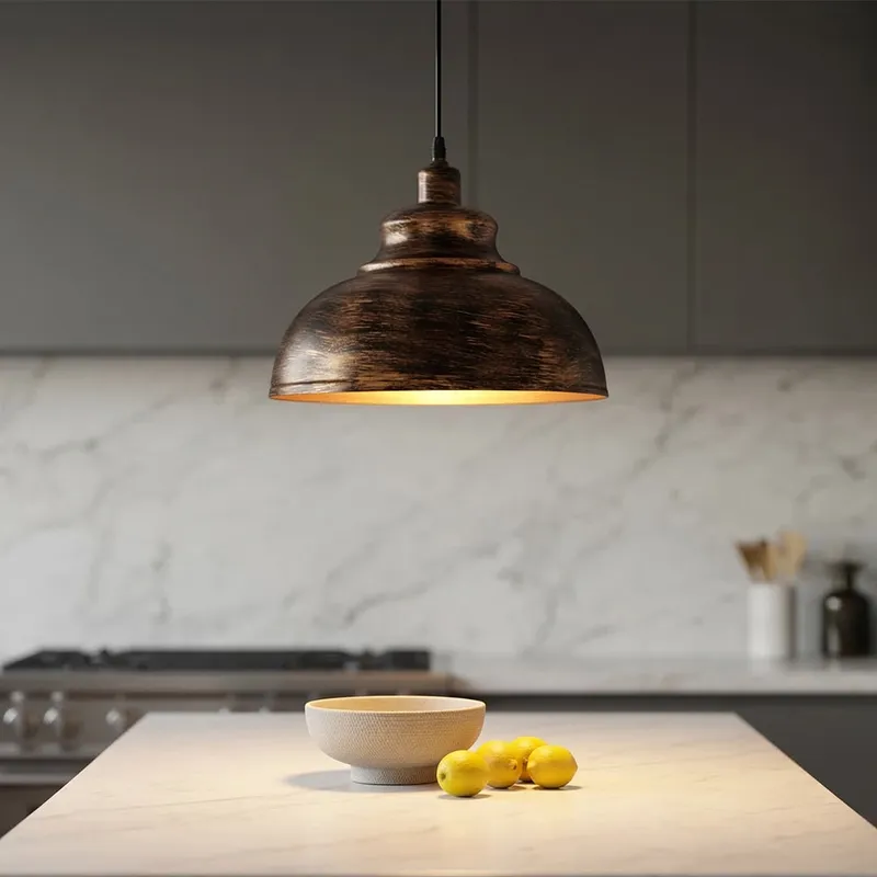 Vogel 1 Light Copper Pendant Light — Modern Lights LED Pendant Lights 60.0W 