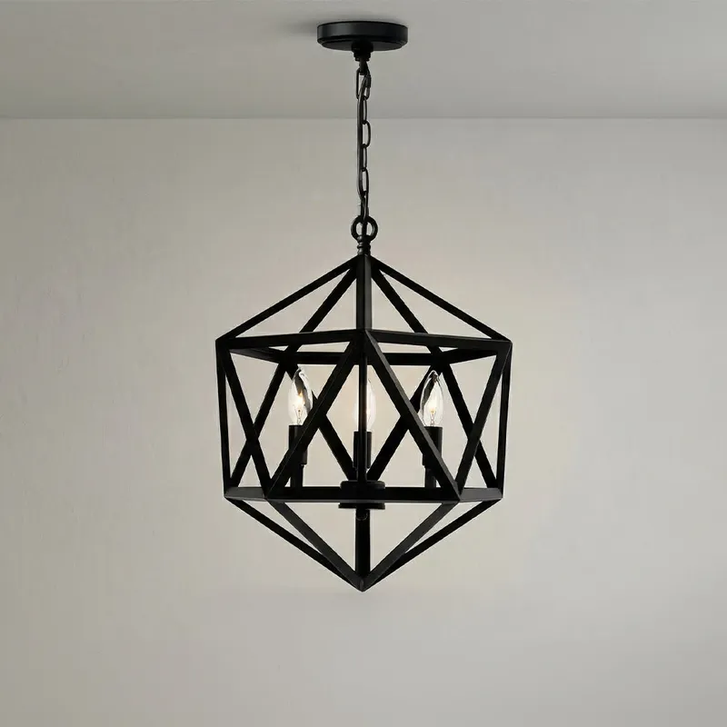 Amazon 3 Light Black Pendant Light — Modern Lights LED Pendant Lights 60.0W 