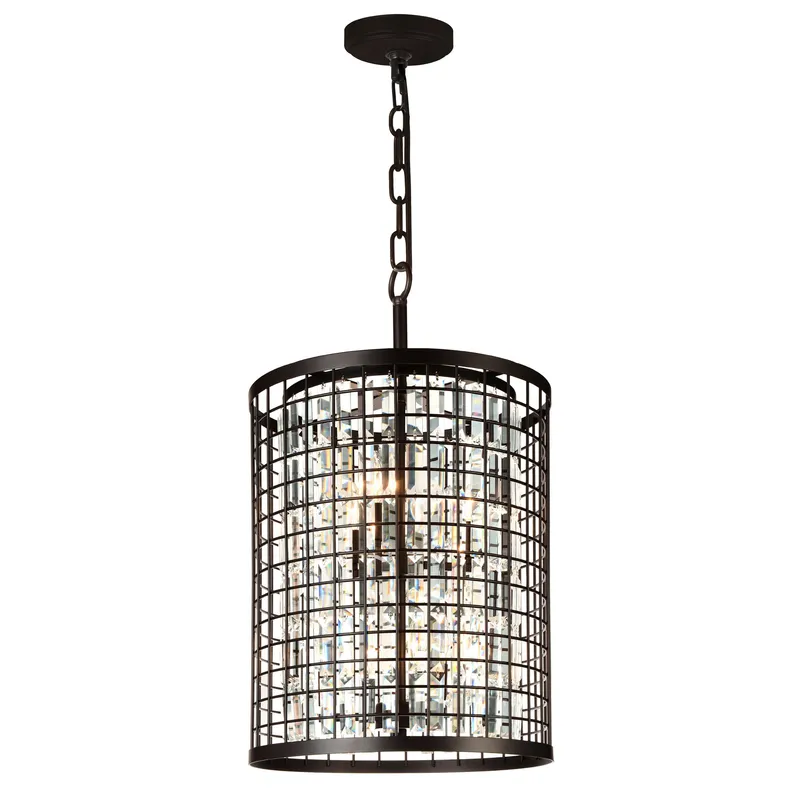 Meghna 6 Light Up Brown Chandelier — Modern Lights LED Pendant Lights 60.0W 