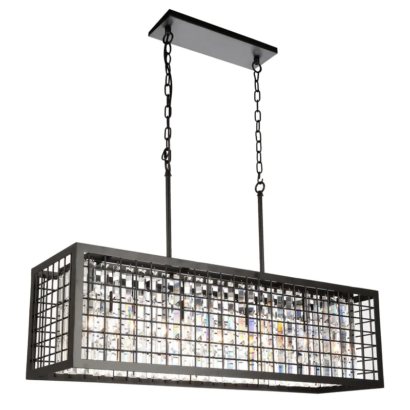 Meghna 4 Light Down Brown Chandelier — Modern Lights LED Pendant Lights 60.0W 