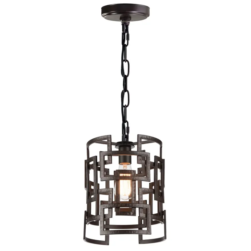 Litani 1 Light Brown Mini Pendant — Modern Lights LED Pendant Lights 60.0W 