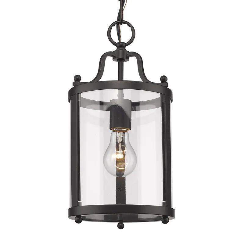 Golden Lighting Payton 1-light Pendant in Matte Black — Golden Lighting LED Pendant Lights  