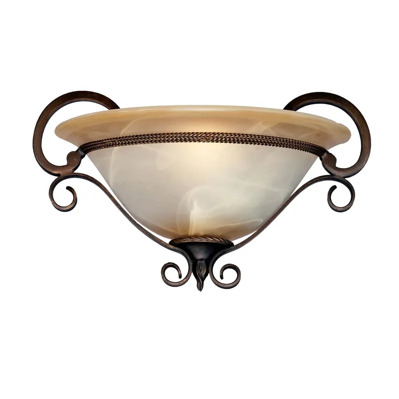 Meridian 1-light Wall Sconce in Golden Bronze — Golden Lighting LED Wall Lights  