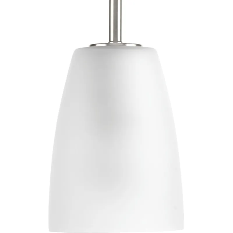 Leap Collection One-Light Etched Glass Pendant Light — Progress Lighting LED Landscape Lights  