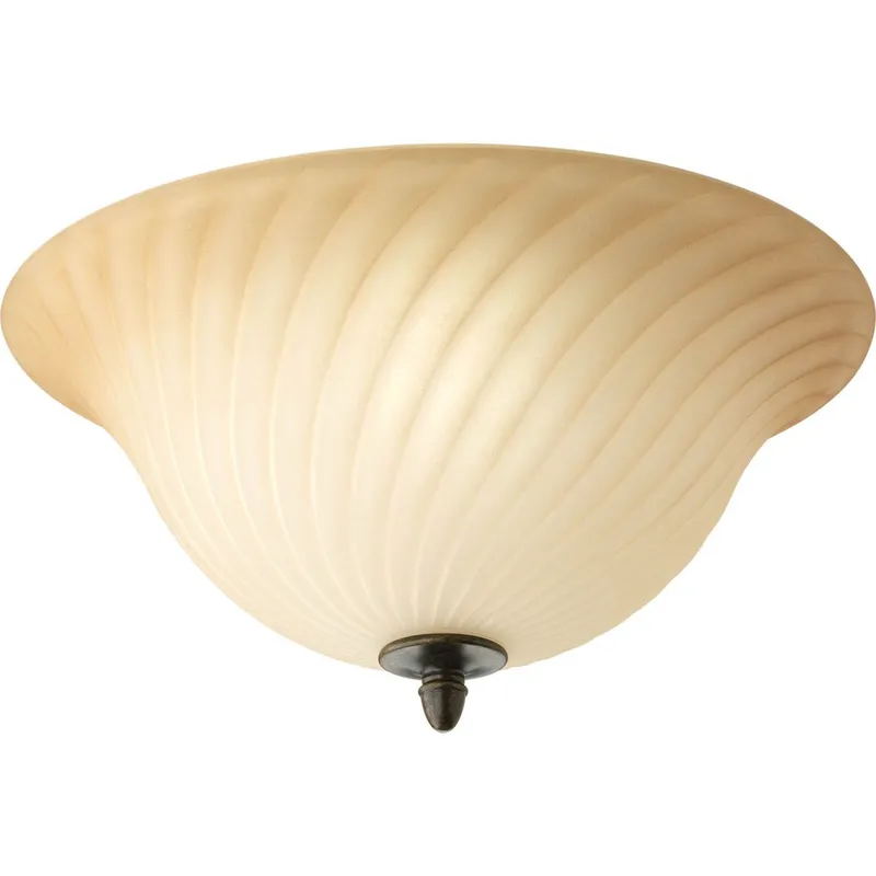 Kensington Collection Two-Light 14" Close-to-Ceiling — Progress Lighting LED Post Top Lights  