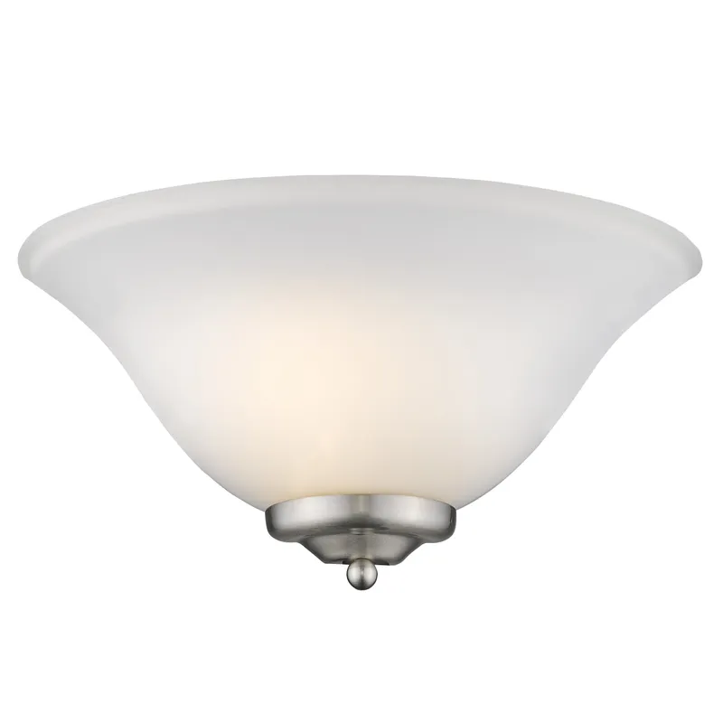 Bella 1-light Wall Sconce in Pewter — Golden Lighting LED Wall Lights  