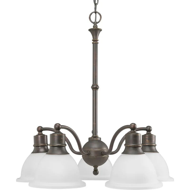 Madison Collection Five-Light Chandelier — Progress Lighting LED Landscape Lights  