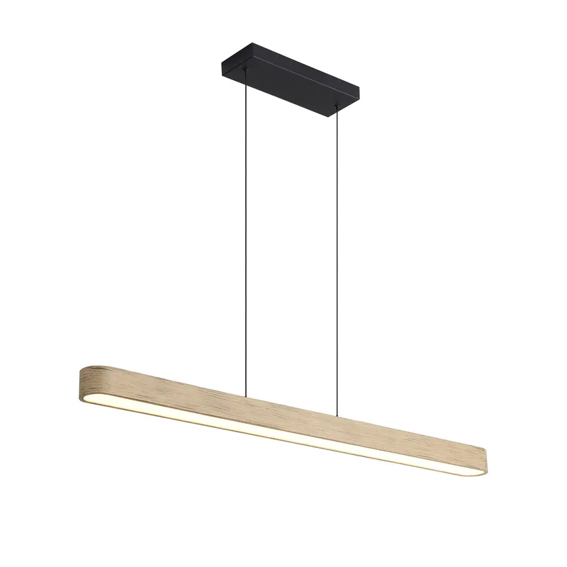 Silva Integrated LED Pendant in Driftwood — Golden Lighting LED Pendant Lights  