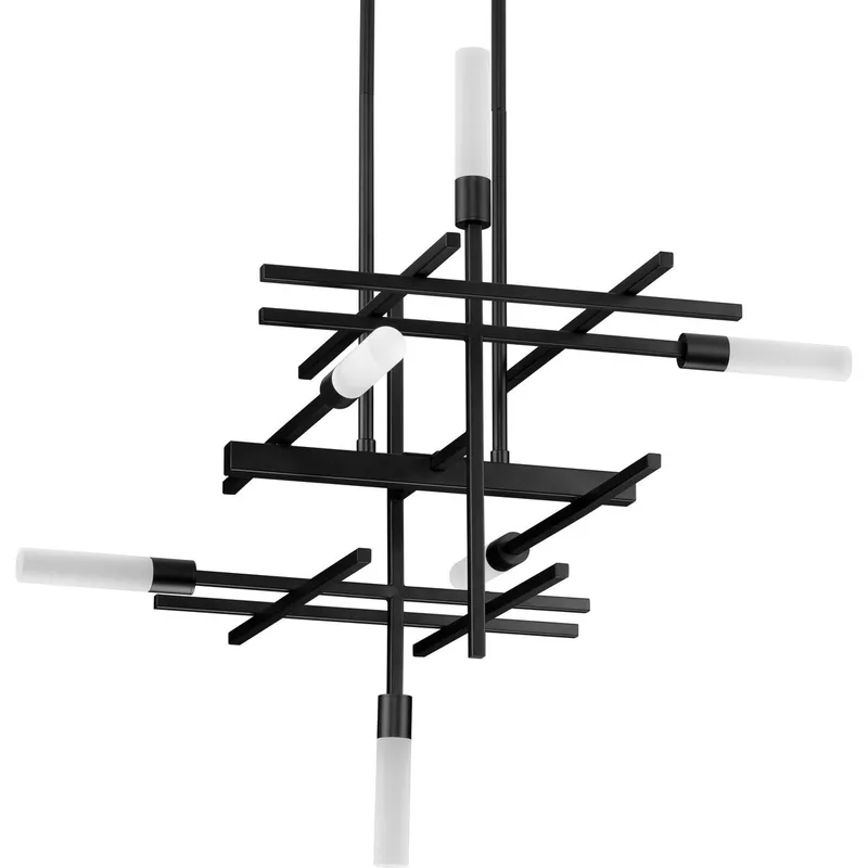 Quadrant LED Collection Six-Light Chandelier Light — Progress Lighting LED Landscape Lights  