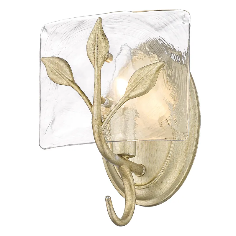 Golden Lighting Calla 1-light Wall Sconce in White Gold — Golden Lighting LED Wall Lights 60.0W 