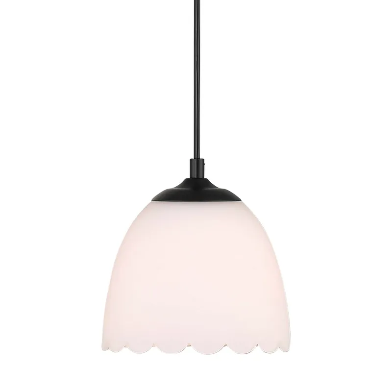 Golden Lighting Dorinda 1-light Pendant in Matte Black — Golden Lighting LED Pendant Lights  