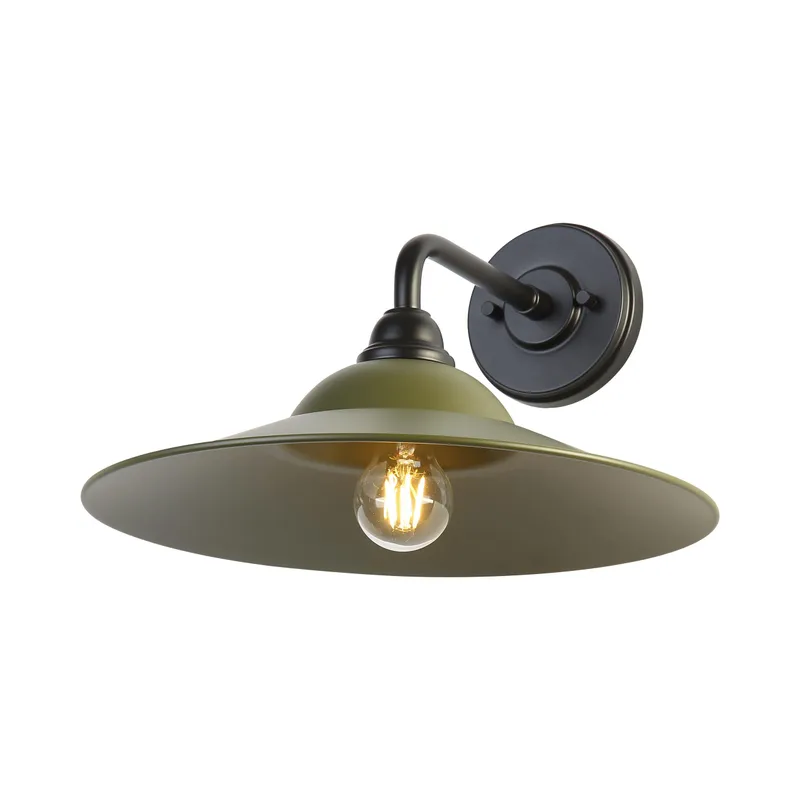 Yep by Golden Lighting Croma 1-light Wall Sconce in Matte Pine shade — Golden Lighting LED Wall Lights 60.0W 