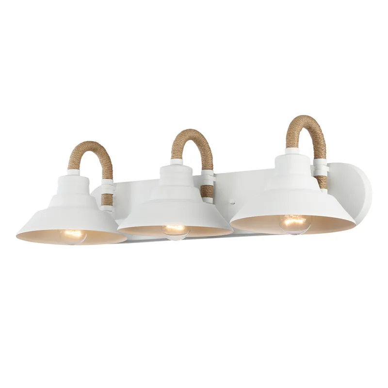 Golden Lighting Journey 3-light Vanity in Natural White — Golden Lighting LED Wall Lights 100.0W 