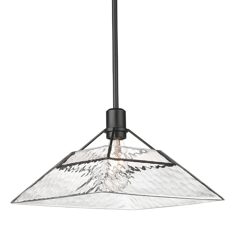 Golden Lighting Kepler 1-light Pendant in Matte Black — Golden Lighting LED Pendant Lights  