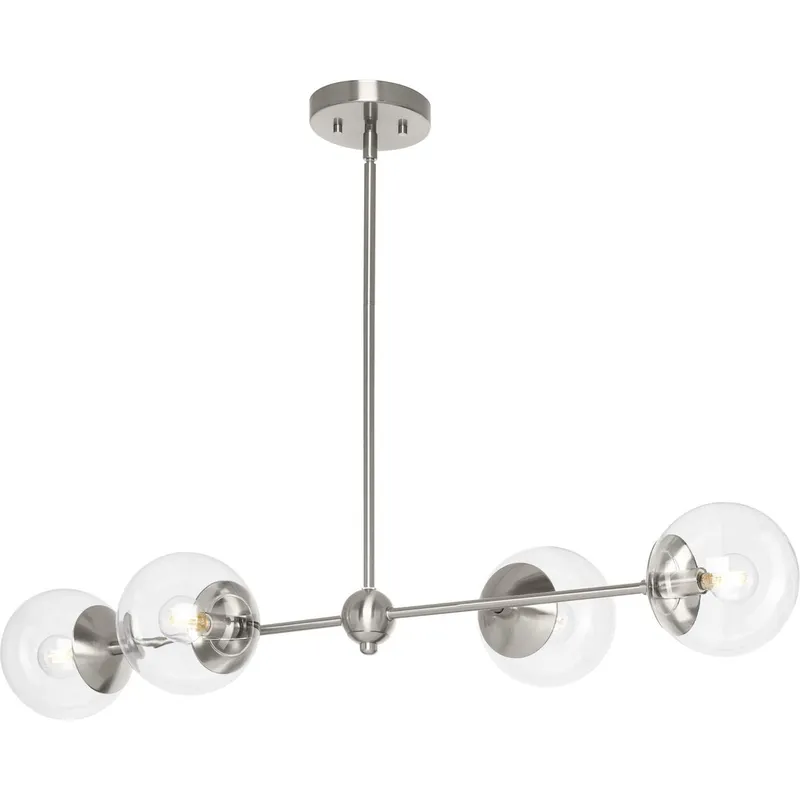 Atwell Collection Four-Light Island Light — Progress Lighting LED Linear Lights  