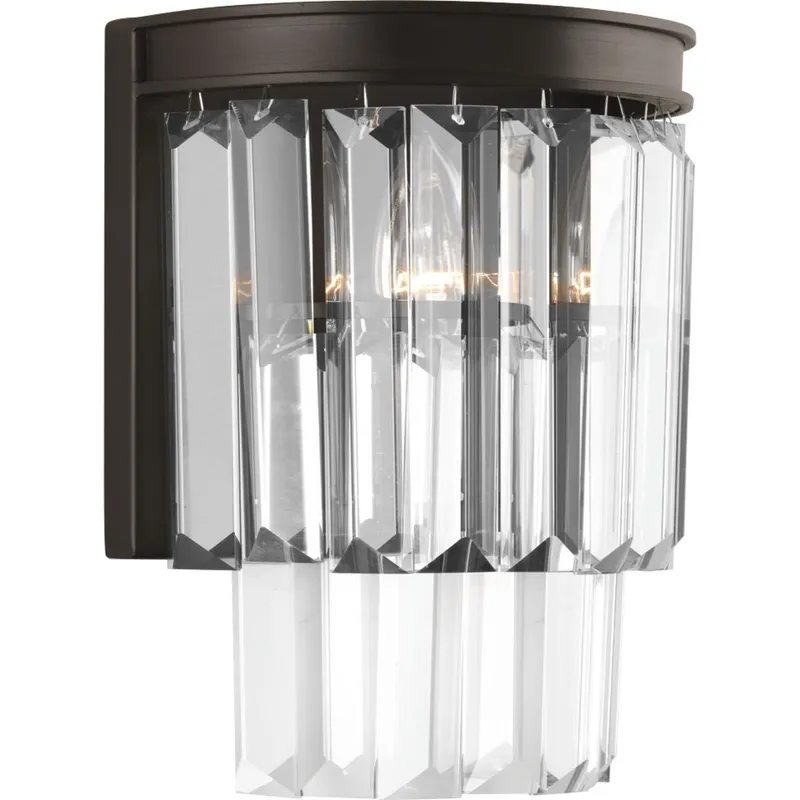 Glimmer Collection Two-Light Wall Sconce — Progress Lighting LED Wall Lights  