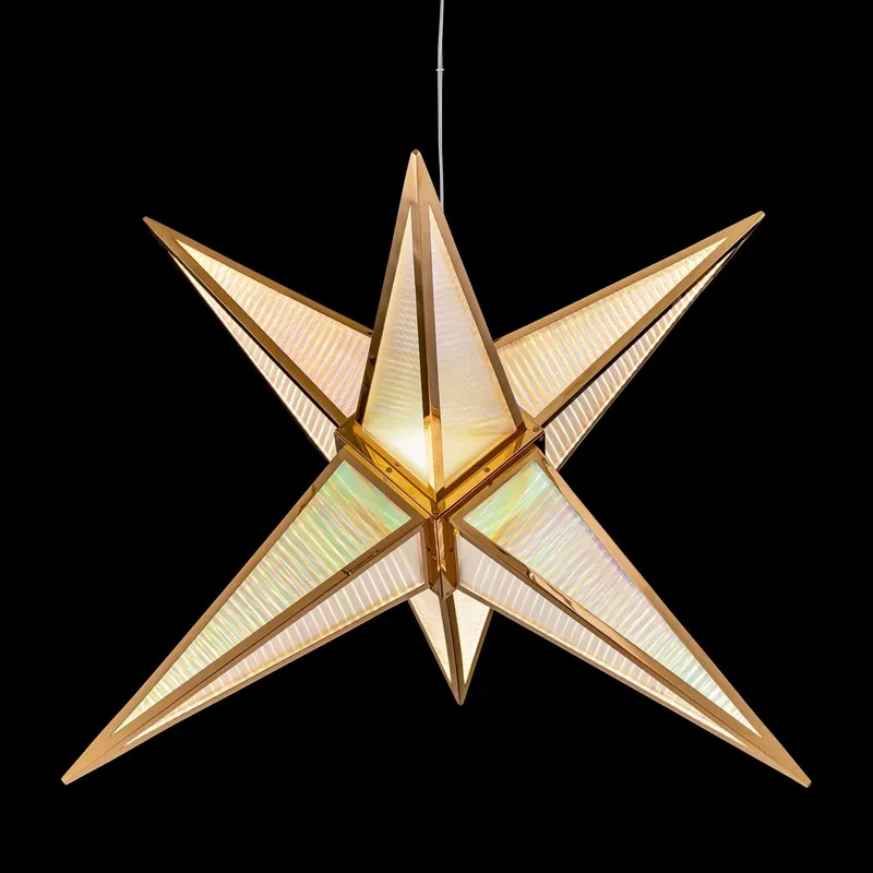 Ziva by Golden Lighting Spectrum Integrated LED 29in Pendant in Rose Gold — Golden Lighting LED Pendant Lights  