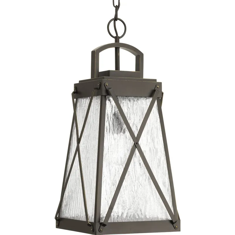 Creighton Collection One-Light Hanging Lantern — Progress Lighting LED Landscape Lights  