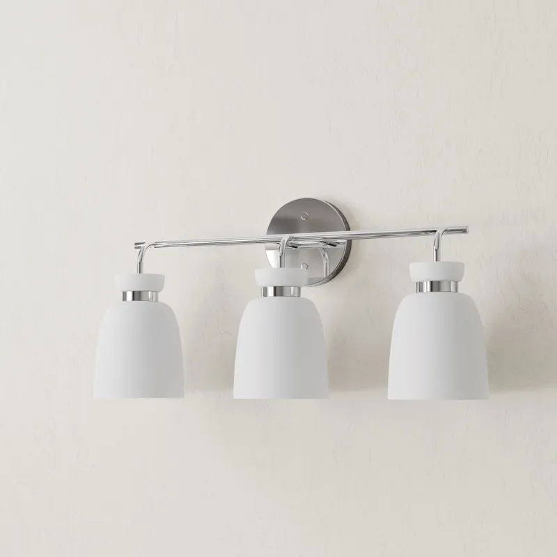 Lexie Collection Three-Light Vanity Light — Progress Lighting LED Wall Lights  