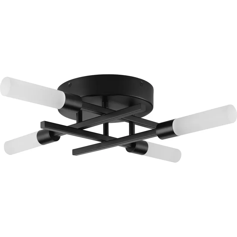 Quadrant LED Collection Four-Light Flush Mount Ceiling or Wall Light — Progress Lighting LED Wall Lights  