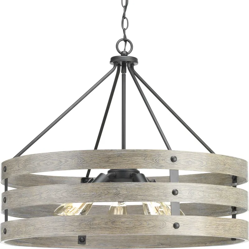 Gulliver Collection Five-Light Pendant Light — Progress Lighting LED Landscape Lights  