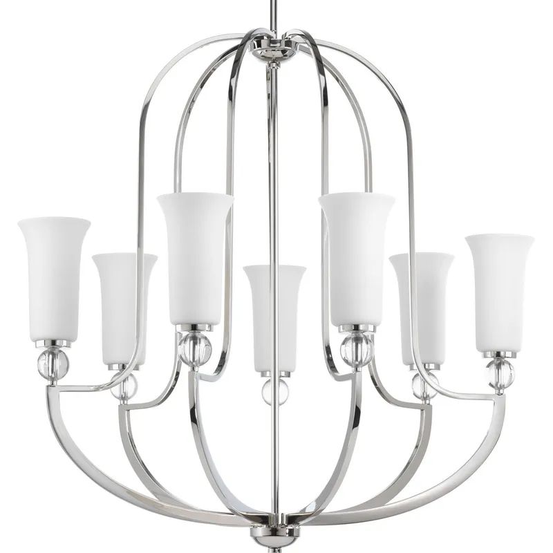 Elina Collection Seven-Light Pendant — Progress Lighting LED Landscape Lights  
