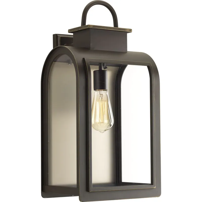 Refuge Collection One-Light Large Wall Lantern — Progress Lighting LED Wall Lights  
