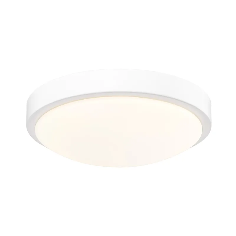 Golden Lighting Gabi Integrated LED 10in Flush Mount in Matte White — Golden Lighting LED Ceiling Lights  3000K
