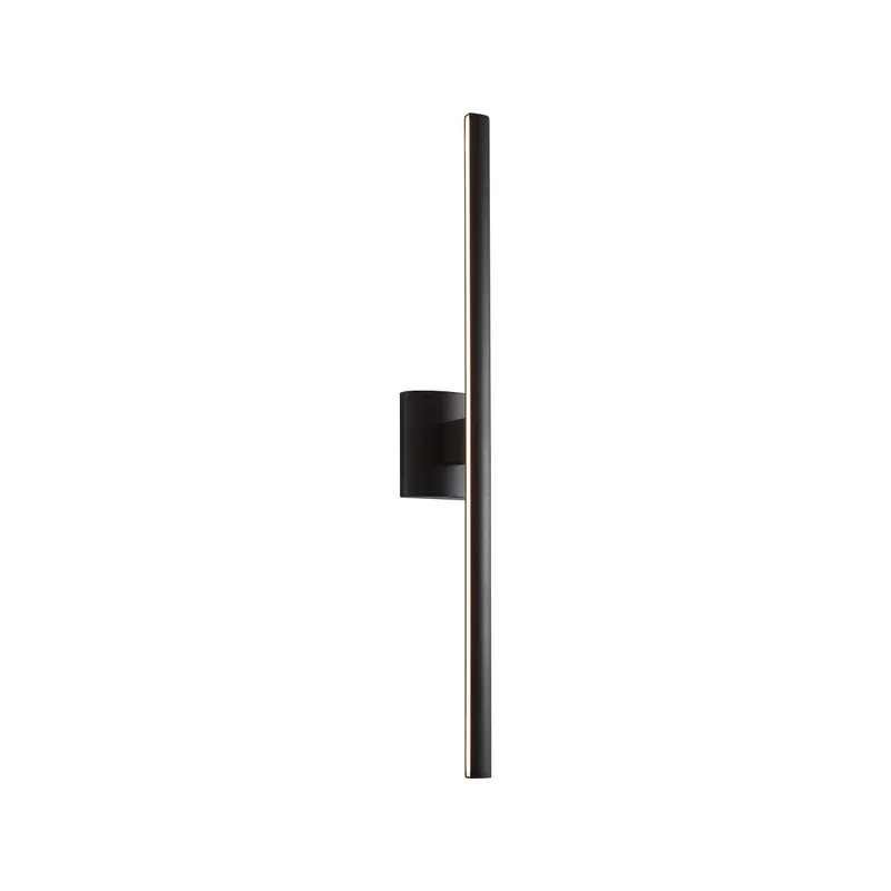 Vireo 32" Bidirectional Integrated LED Wall Light - Sand Black — Golden Lighting LED Wall Lights  3000K