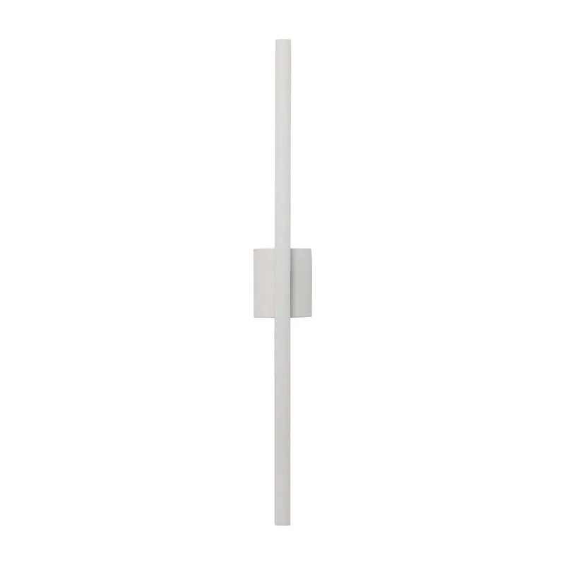 Vireo 28" Bidirectional Integrated LED Wall Light - Sand White — Golden Lighting LED Wall Lights  3000K