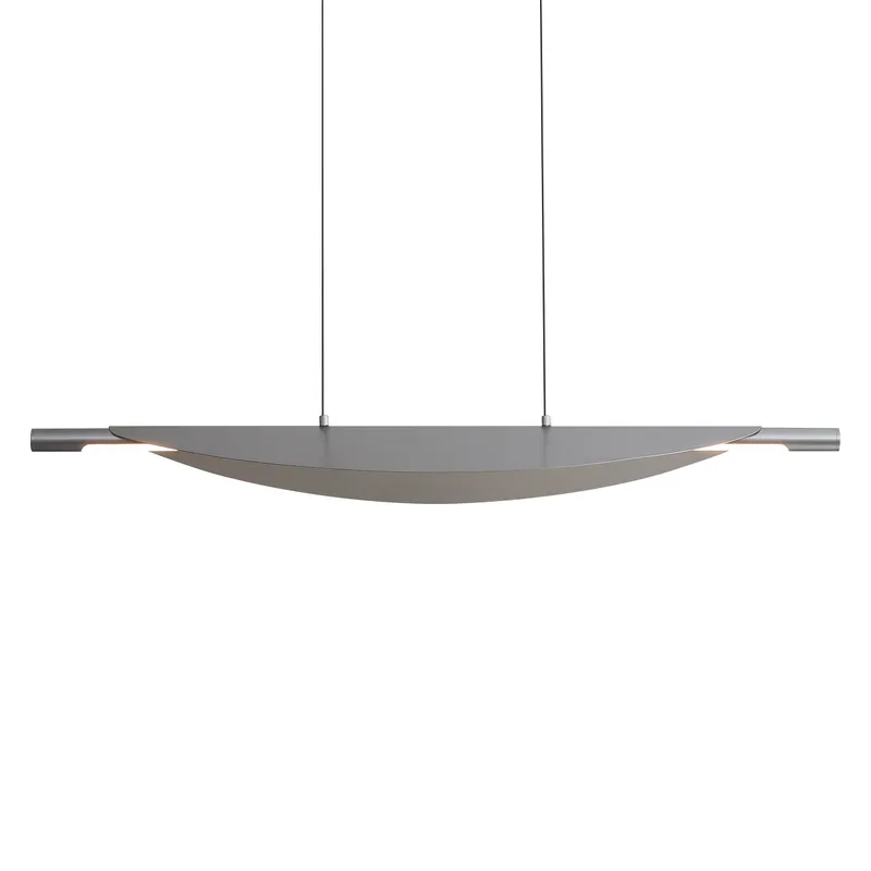 Luma Integrated LED Island Light in Graphite — Golden Lighting LED Ceiling Lights  3000K