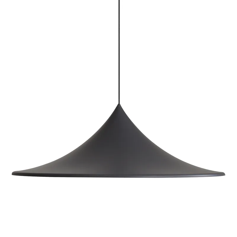 Golden Lighting Vistara 1-light 35in Pendant in Sand Black — Golden Lighting LED Pendant Lights 60.0W 