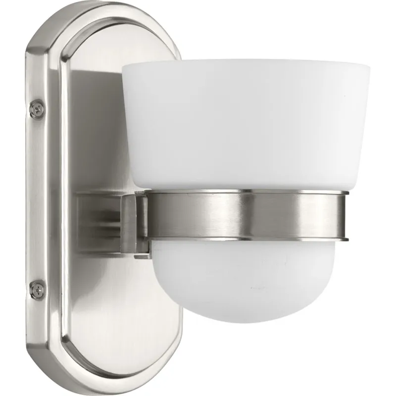 Index Collection One-Light Bath & Vanity — Progress Lighting LED Wall Lights  