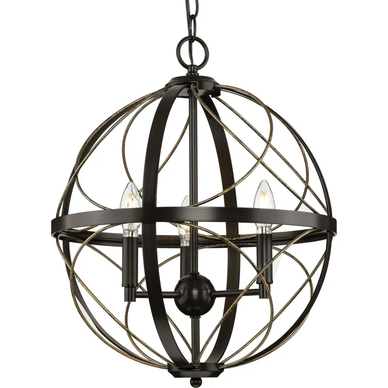 Brandywine Collection Three-Light Pendant — Progress Lighting LED Landscape Lights  