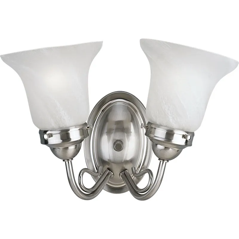 Bedford Collection Two-Light Bath Vanity Light — Progress Lighting LED Wall Lights  