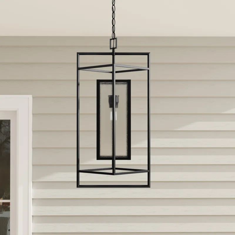 Navarre One-Light Indoor/Outdoor Hanging Pendant Light — Progress Lighting LED Landscape Lights  