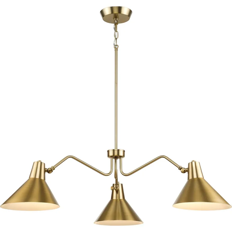 Trimble Collection Three-Light Chandelier — Progress Lighting LED Landscape Lights  